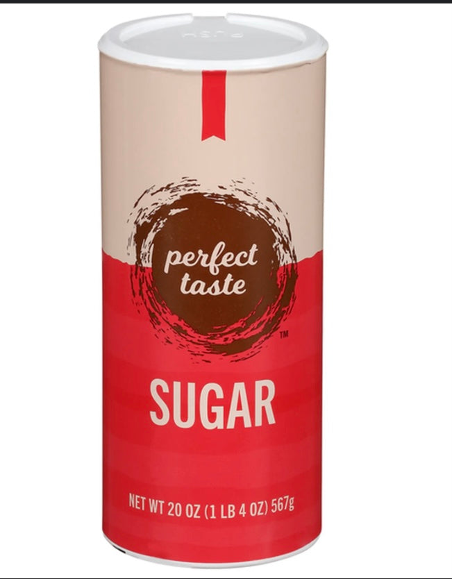 Perfect Taste - Sugar Canister 20oz.